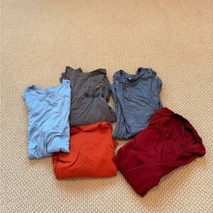 RHONE Blue and Gray Short Sleeve Tees